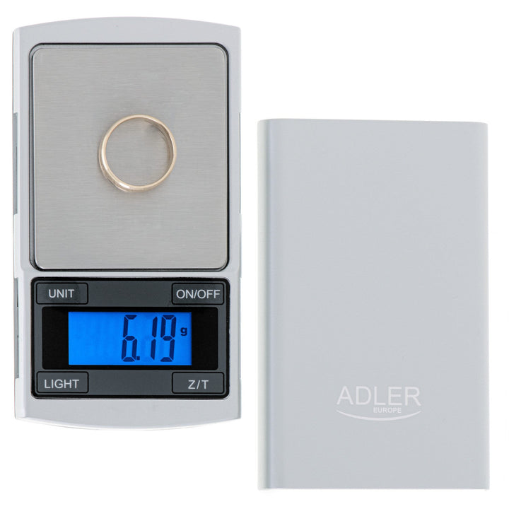 Adler precizna vaga, LCD zaslon, do 100 g, AD 3168