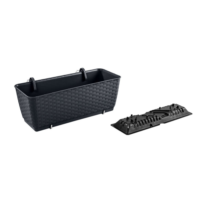 Ratolla DRL500PW ratan lonac s kukicama, umbra