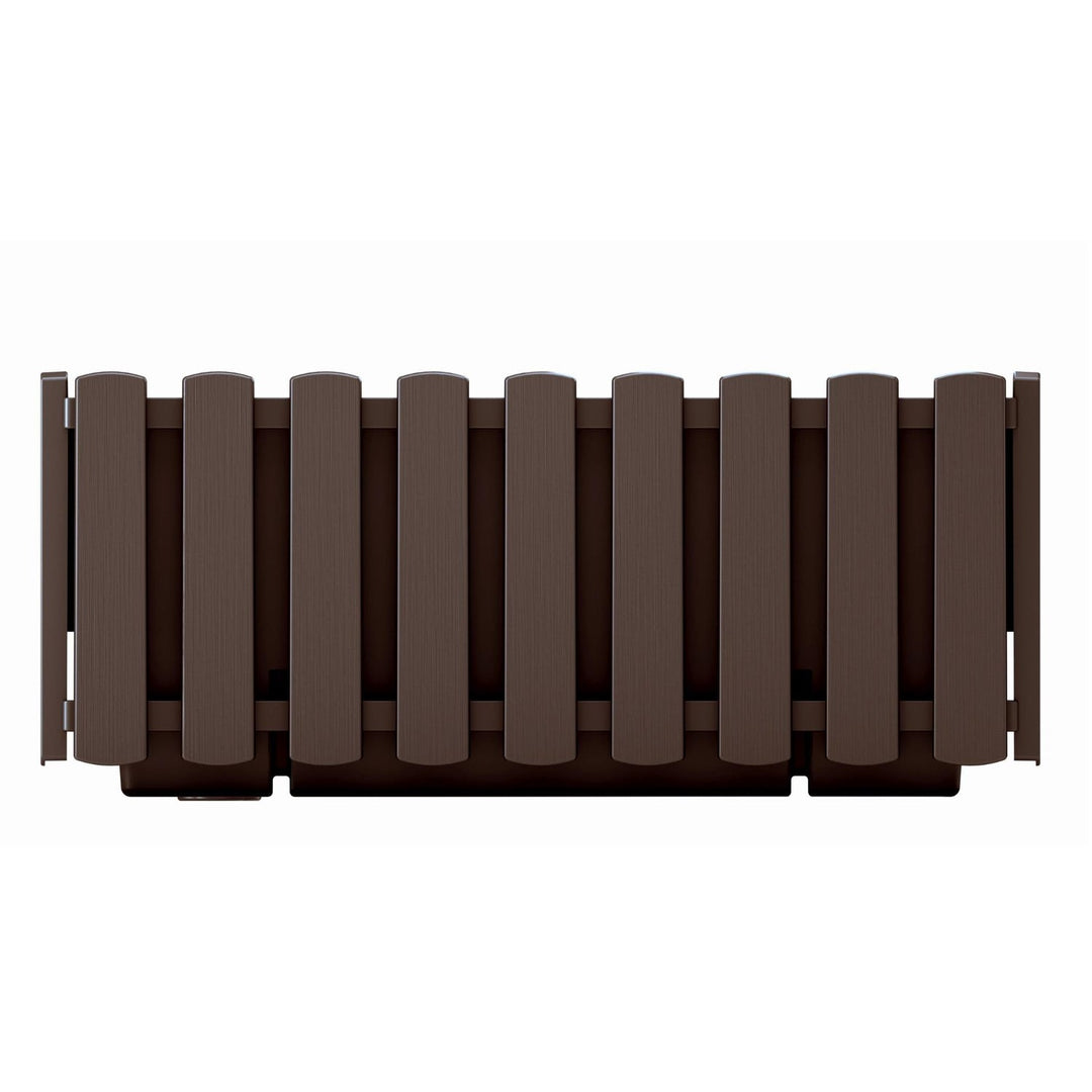 Boardee Fencycase balkonska kutija, smeđa DDEF400-R222