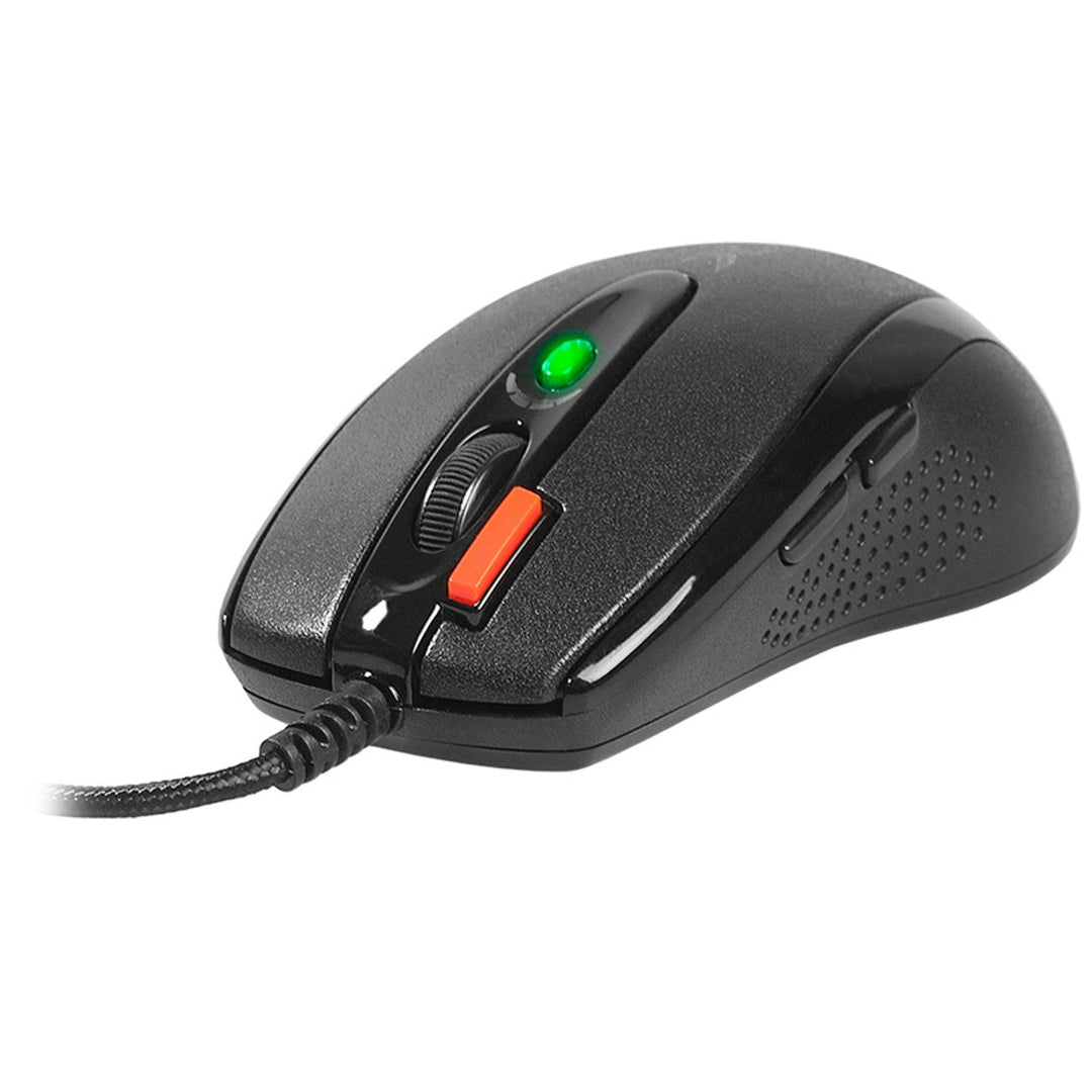 Set miša i podloge za miš A4Tech, 7 tipki, optički senzor, USB, X-Game X-7120