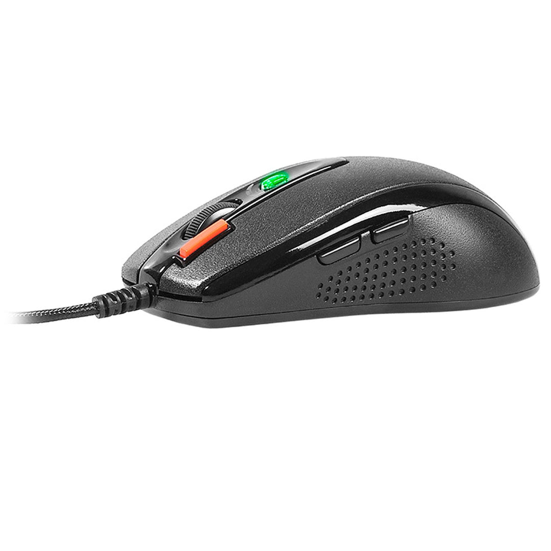 Set miša i podloge za miš A4Tech, 7 tipki, optički senzor, USB, X-Game X-7120