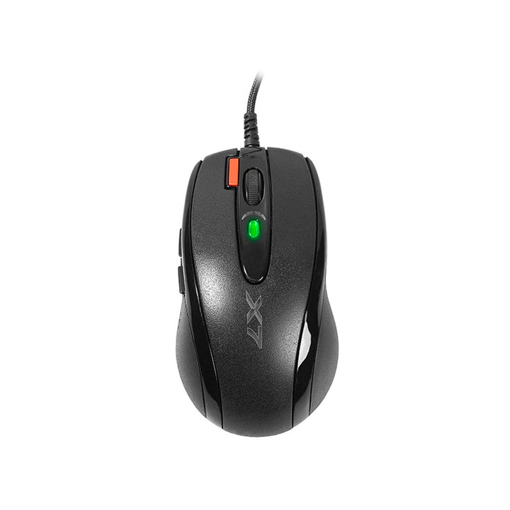Set miša i podloge za miš A4Tech, 7 tipki, optički senzor, USB, X-Game X-7120