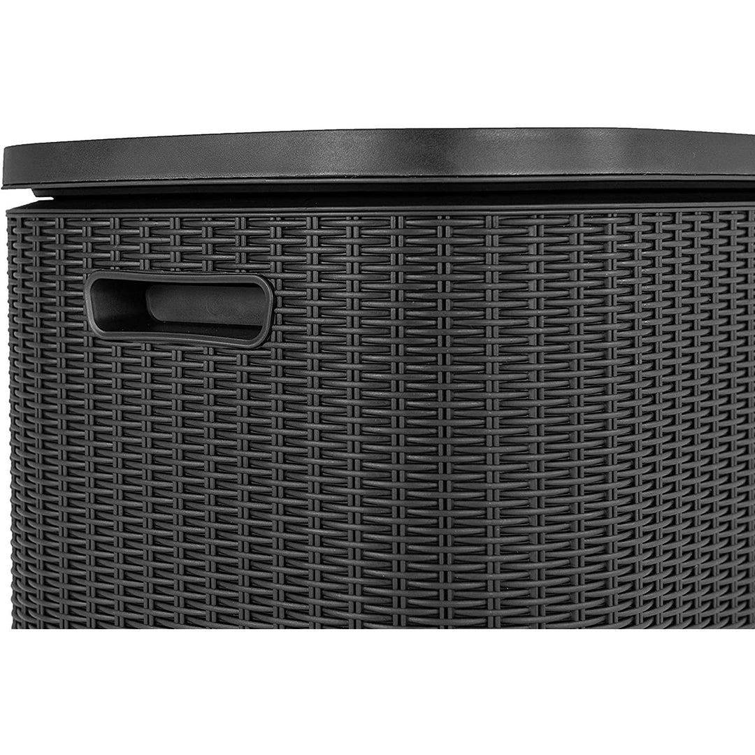 Keter 2-u-1 vrtni bar stol, bar s Bevy Cool Bar Rattan posudom za hlađenje