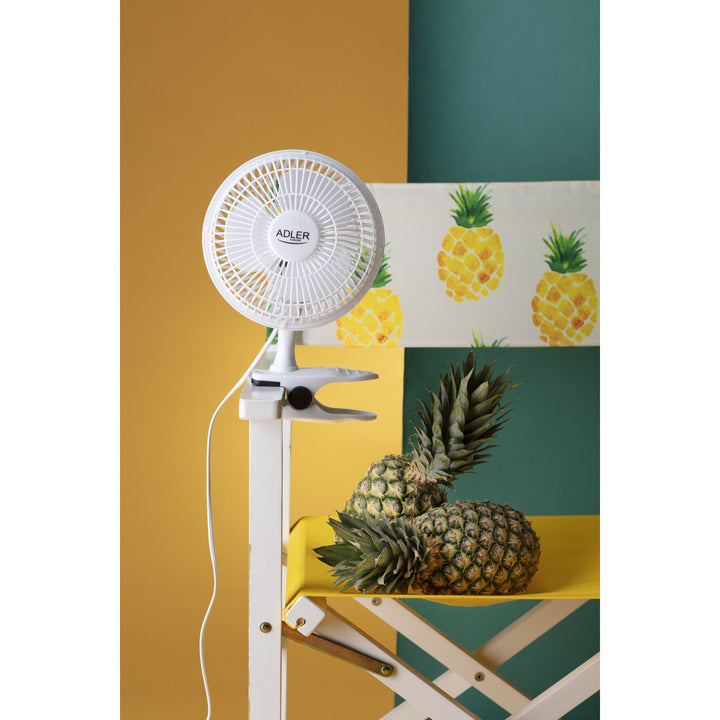 Adler stolni ventilator, kopča i postolje, promjer 15 cm, max. snaga 30 W, AD7317