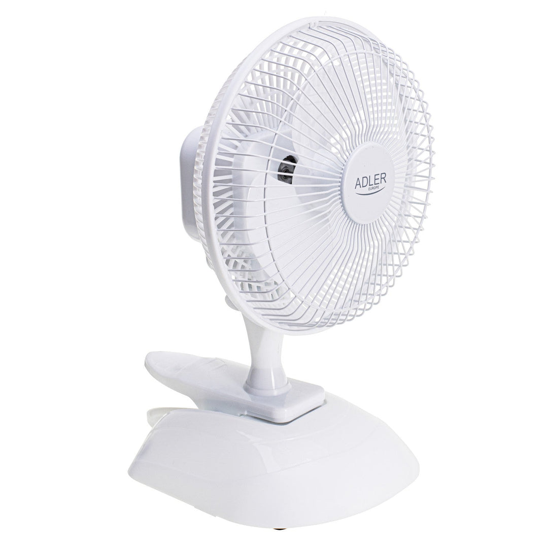 Adler stolni ventilator, kopča i postolje, promjer 15 cm, max. snaga 30 W, AD7317