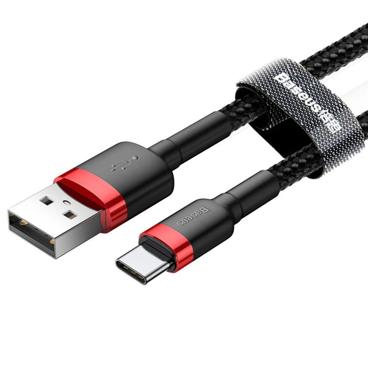 USB A na USB-C kabel, 1 m, CATKLF-B91 crveno+crno Baseus