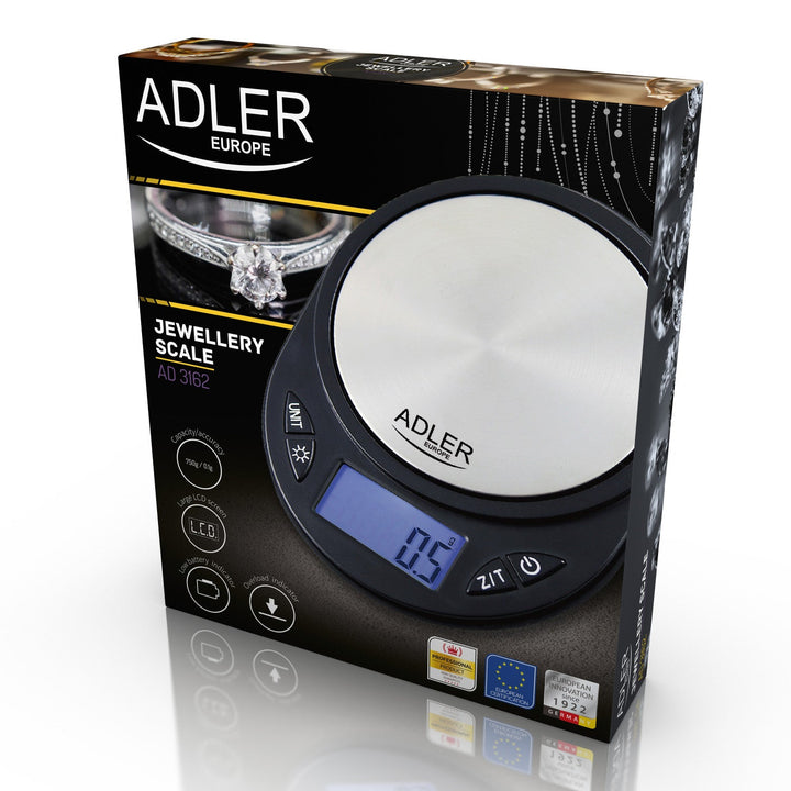 Adler AD 3162 precizna vaga – malih dimenzija, velikih mogućnosti