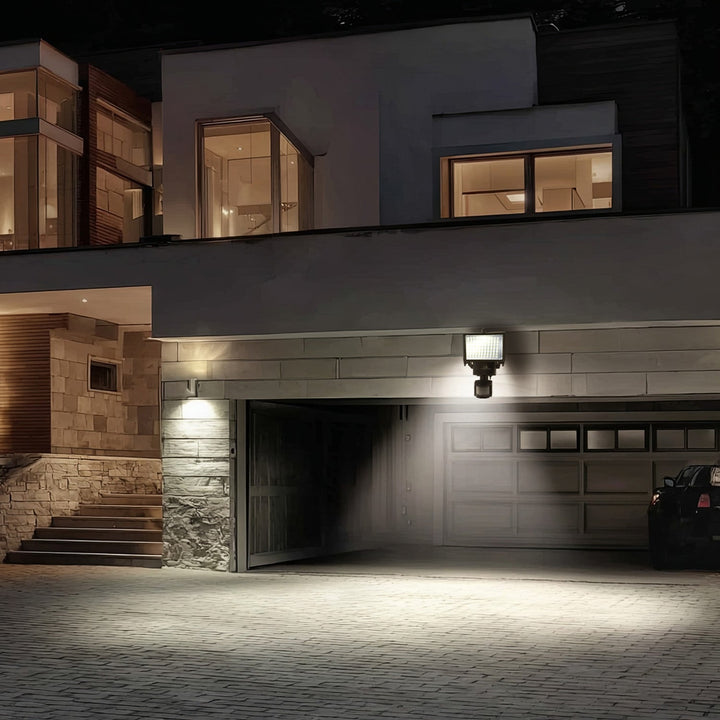 Solarna LED reflektorska svjetiljka s senzorom pokreta Maclean Energy IP44, 6 W, 360 lm, 6000 K hladno bijela, Li-ion baterija 2400 mAh, 5,5 V DC MCE442