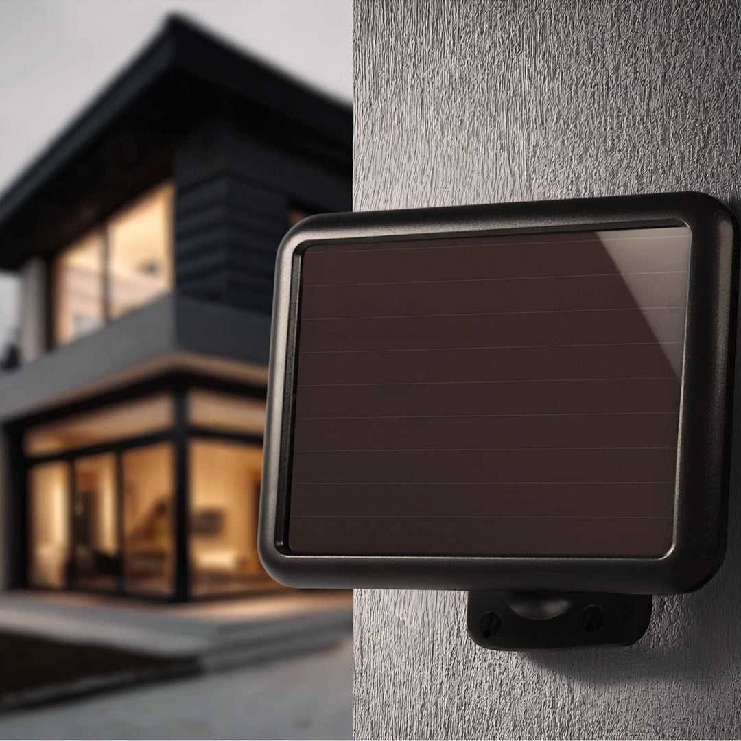 Solarna LED reflektorska svjetiljka s senzorom pokreta Maclean Energy IP44, 6 W, 360 lm, 6000 K hladno bijela, Li-ion baterija 2400 mAh, 5,5 V DC MCE442