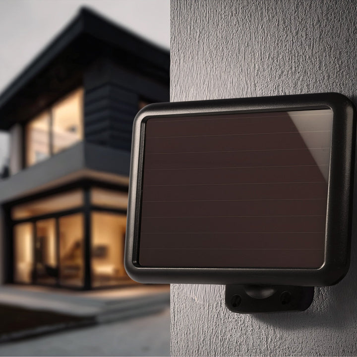 Solarna LED reflektorska svjetiljka s senzorom pokreta Maclean Energy IP44, 6 W, 360 lm, 6000 K hladno bijela, Li-ion baterija 2400 mAh, 5,5 V DC MCE442