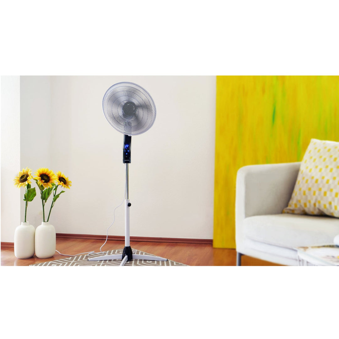 Blaupunkt ASF701 40 cm 55 W stojeći ventilator s zaslonom i daljinskim upravljačem