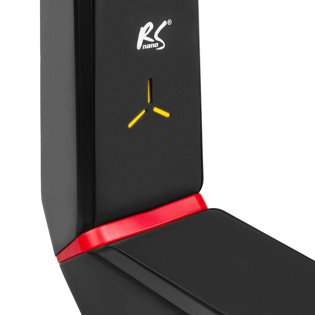 NanoRS stalak za gaming monitor, podesiva visina, RGB LED, 32-55", max. VESA 400x400, max. 40 kg, RS167