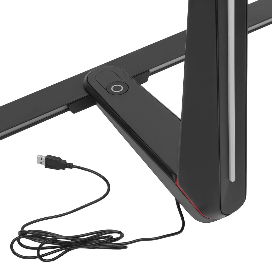NanoRS stalak za gaming monitor, podesiva visina, RGB LED, 32-55", max. VESA 400x400, max. 40 kg, RS167