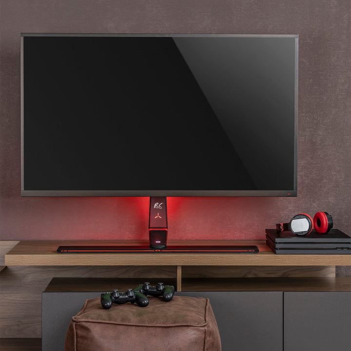 NanoRS stalak za gaming monitor, podesiva visina, RGB LED, 32-55", max. VESA 400x400, max. 40 kg, RS167