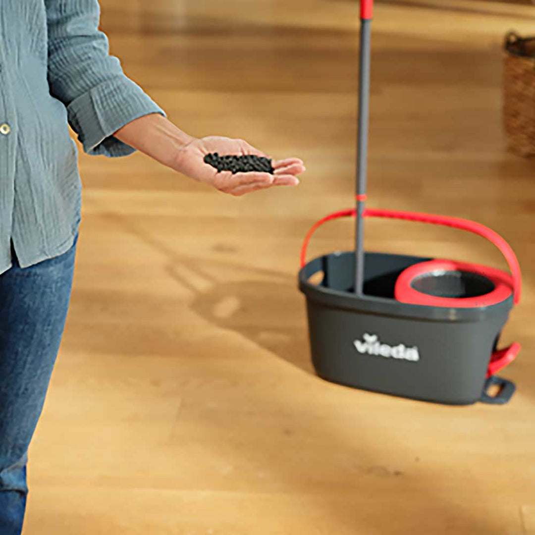 Vileda Turbo Deep Clean set rotirajućih mopa s ručkom i kantom