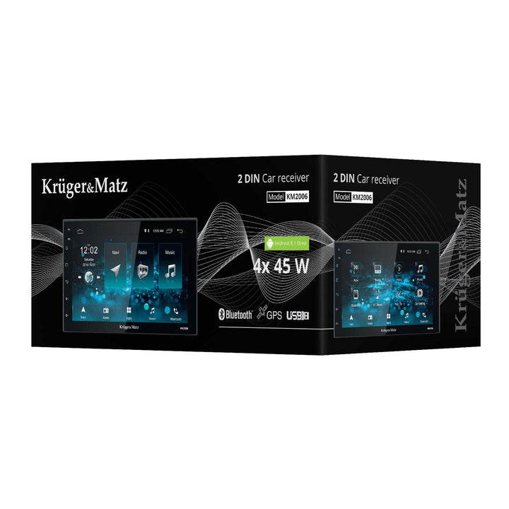 Kruger&amp;Matz KM2006 automobilski radio sa zaslonom od 7", Android 10 sustav