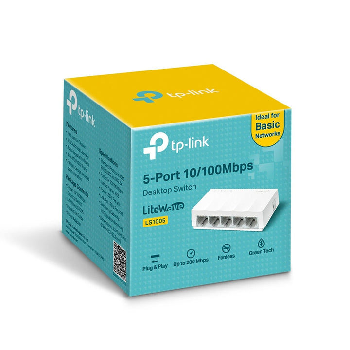 LS1005 TP-Link 5-portni 10/100 Mbps prekidač