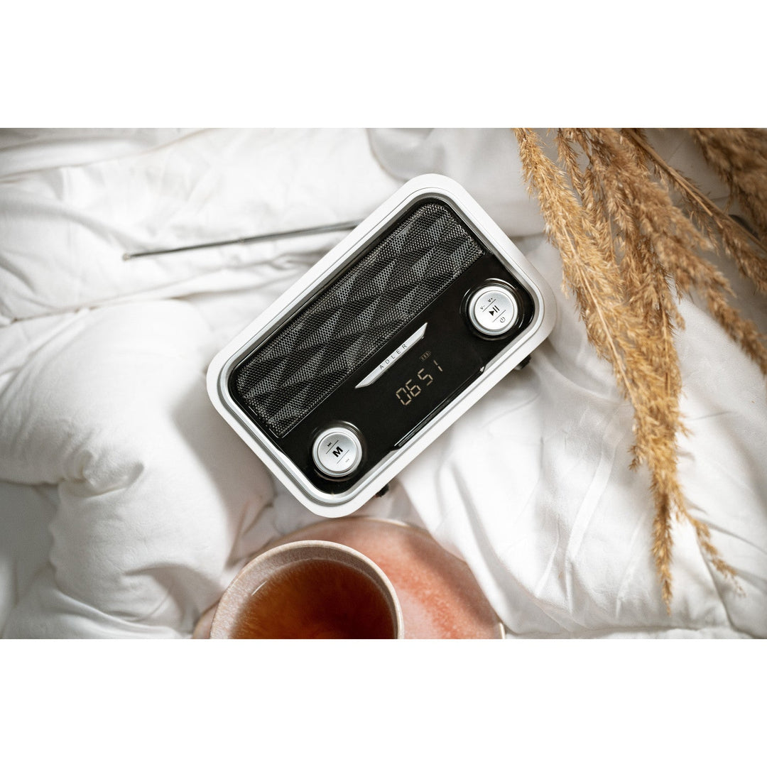 Bluetooth FM radio 1800 mAh SD USB MP3 AUX LCD Adler AD 1185