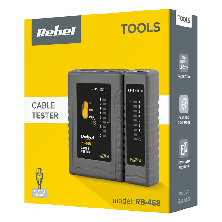 RJ11 R12 RJ45 REBEL RB-468 tester telefonske linije