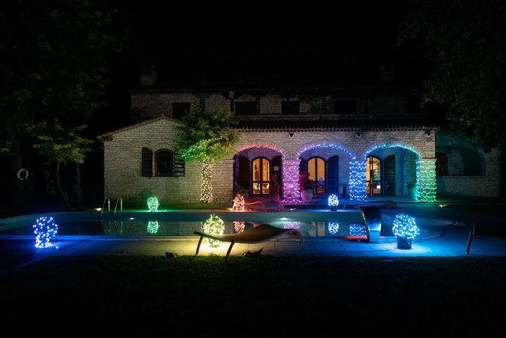 Twinkly Strings 600 LED RGB 48 m pametne božićne svjetlosne niti za jelku