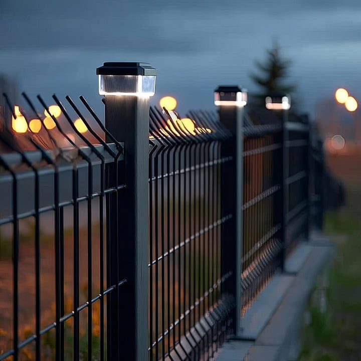 Solarna lampa za LED stup 100*100 Greenblue GB128 - krov u obliku omotnice