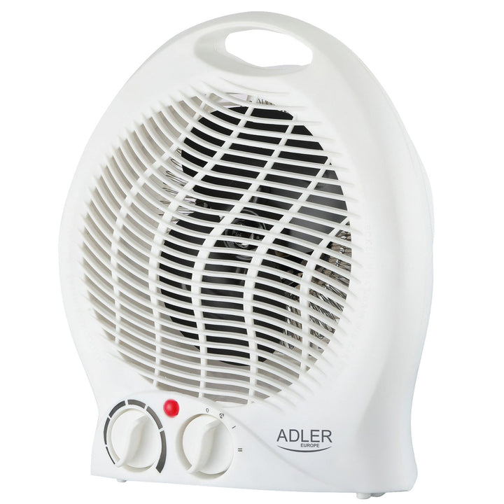 Adler ventilatorski grijač, termostat, funkcija ventilatora, 2000 W, bijeli, AD 7728