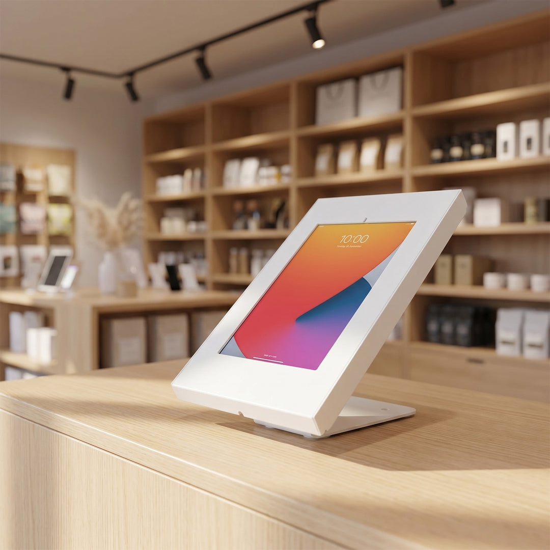 Maclean držač za tablete, zidni/stolni, s bravicom, 9,7"-11", za iPad/iPad Air/iPad Pro, Samsung Galaxy Tab A/Tab A7/Tab S6 Lite, MC-475W
