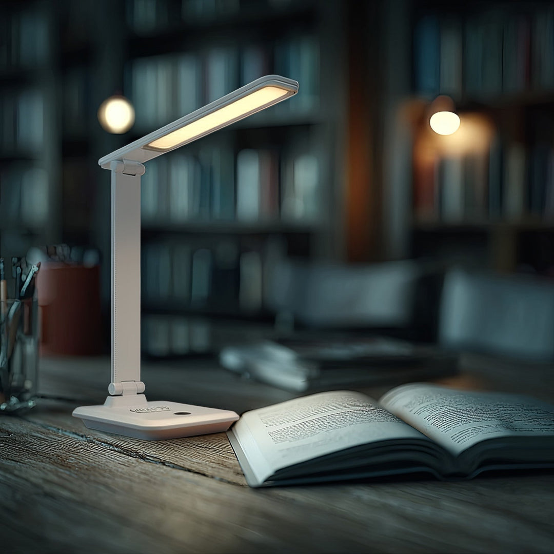 Maclean LED stolna lampa, max. 9 W, 220-240 V AC, promjenjiva boja, prigušiva, bežični punjač, 450 lm, MCE616 W