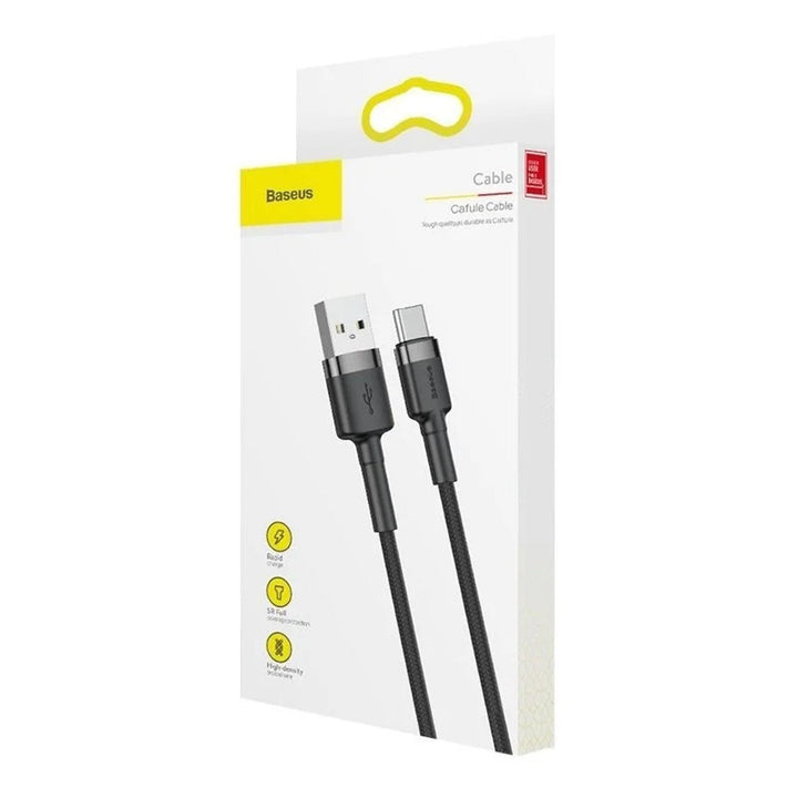 USB kabel - USB-C 3 m Baseus Cafule CATKLF-UG1 Quick Charge 2A za brzo punjenje
