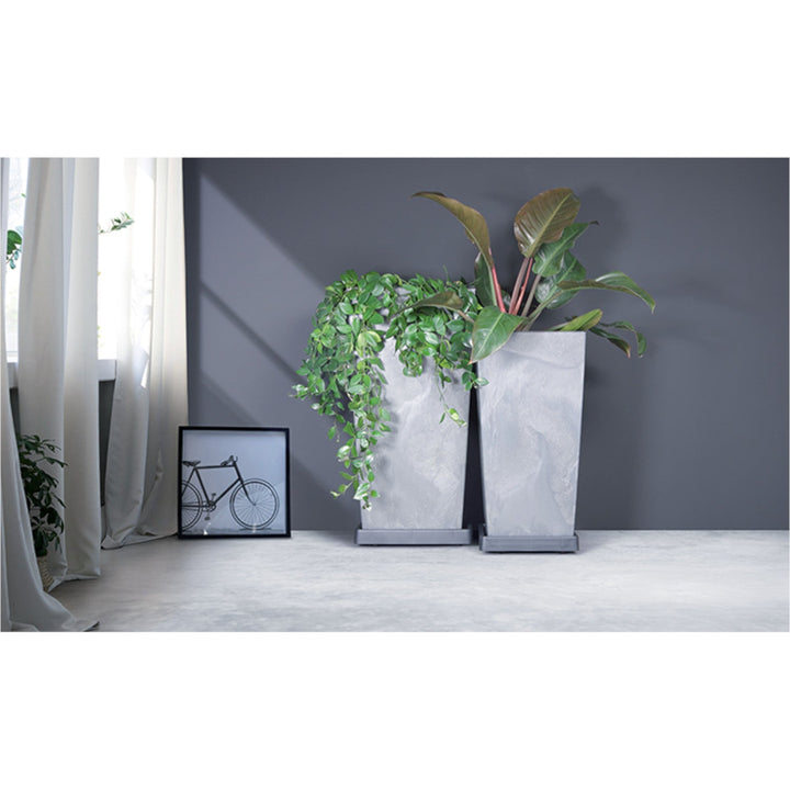 Kvadratna mobilna podloga za saksije Prosperplast Mobile Saucer Square IPRS450-S433