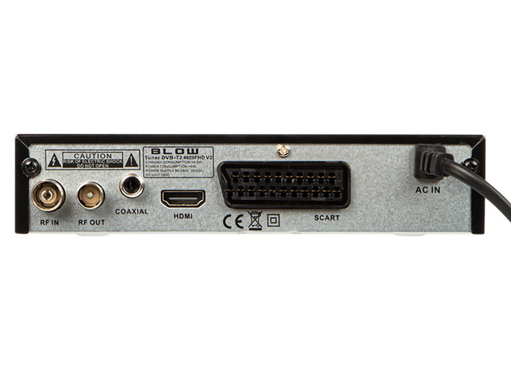 DVB-T/T2 4625FHD H.265 Blow tuner, idealan za primanje DVB-T2 signala
