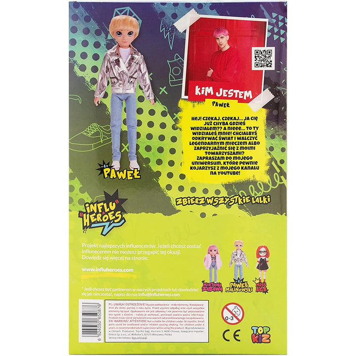 Influ Heroes set s dodacima i promjenom odjeće Paweł Malinowski