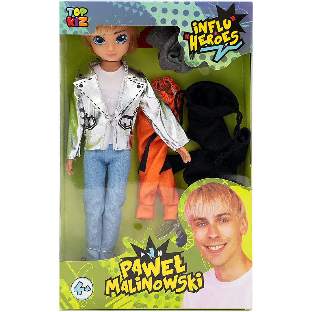 Influ Heroes set s dodacima i promjenom odjeće Paweł Malinowski