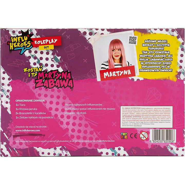 Influ Heroes Martyna set za presvlačenje za zabavu