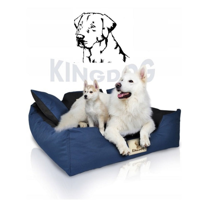Krevet za pse i mačke 55 x 45 tamnosivi Kingdog veličina S