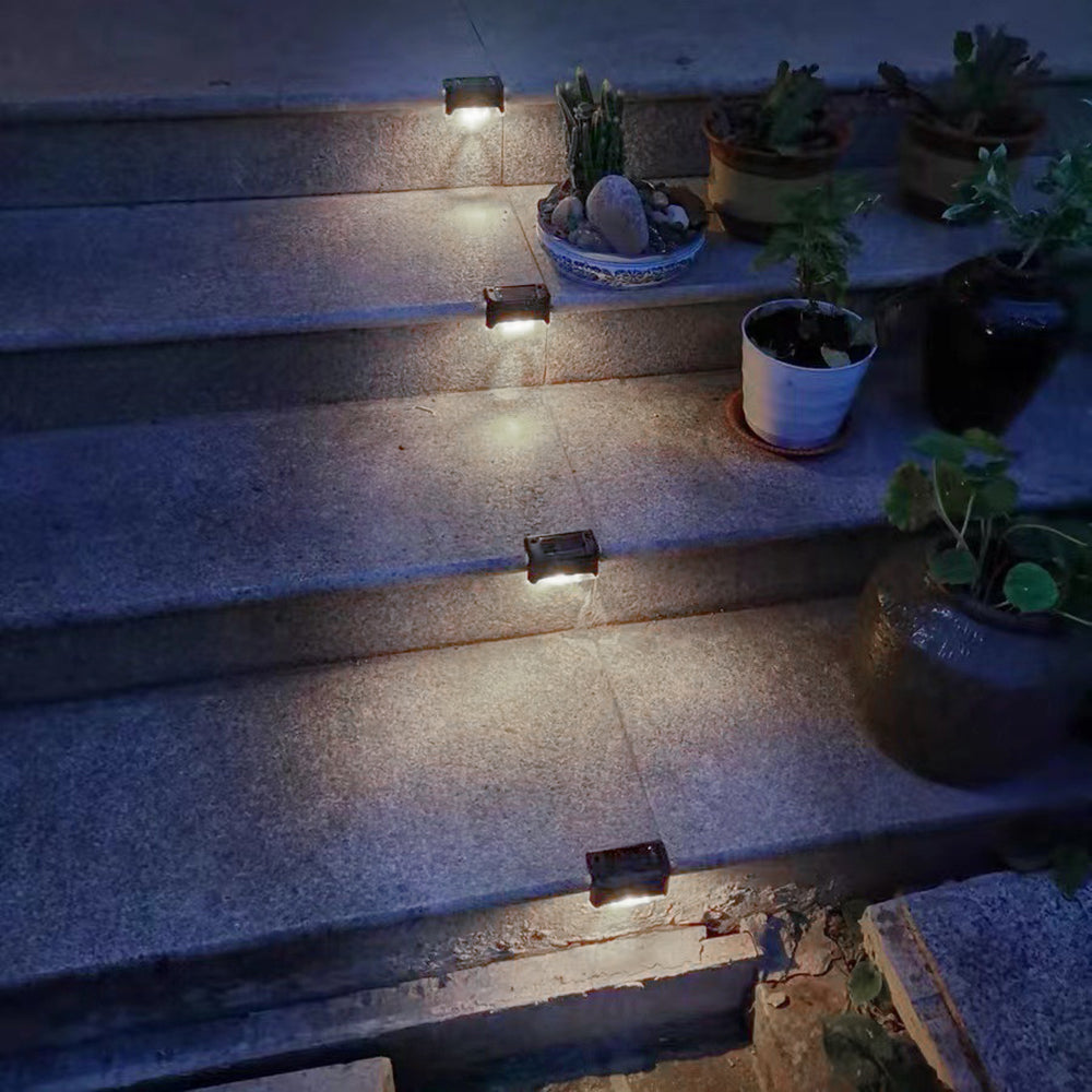 Maclean IP44 solarna LED svjetiljka za terasu ili stepenice, 4000K, Ni-MH 100 mAh, 80x45x45 mm, MCE319 senzor sumraka