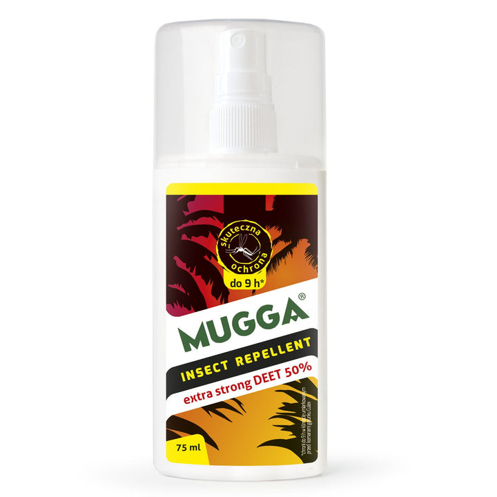 Mugga Strong sprej + roll-on 50% DEET Mugga set
