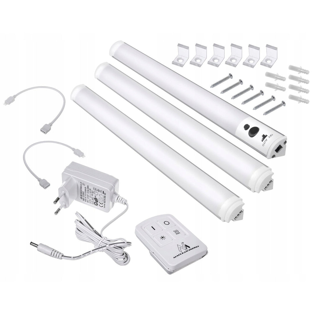 Lampa ispod ormarića, LED svjetlosna traka + daljinski upravljač