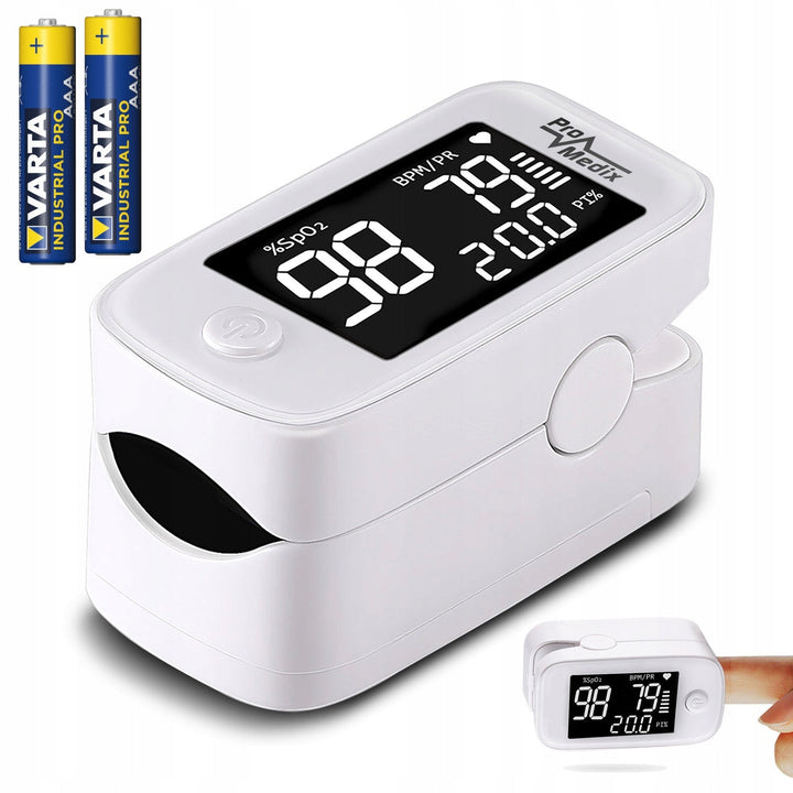 ProMedix PS-870 medicinski pulsni oksimetar za prst + baterije