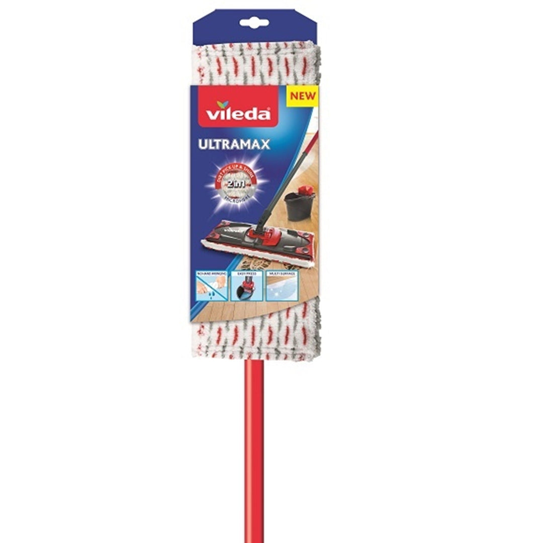 Vileda Ultramax mop s drškom + dodatni uložak za mop