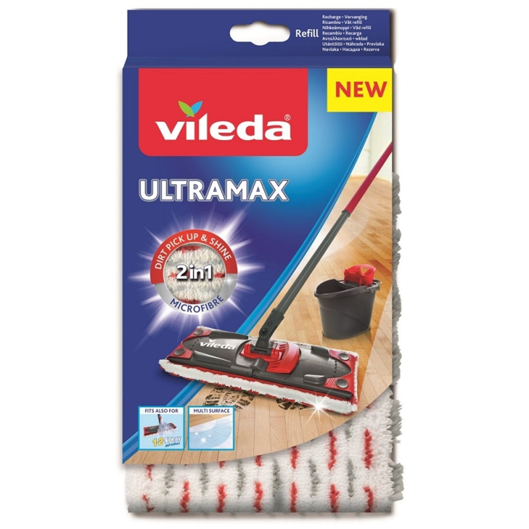 Vileda Ultramax mop s drškom + dodatni uložak za mop