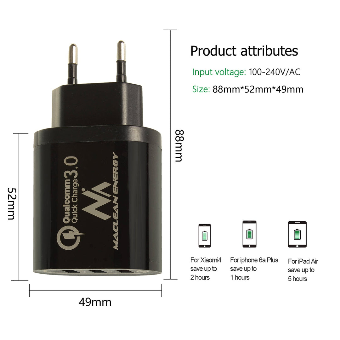 7031070315 USB univerzalni punjač za mrežu 7200 mA 5 V + kabel