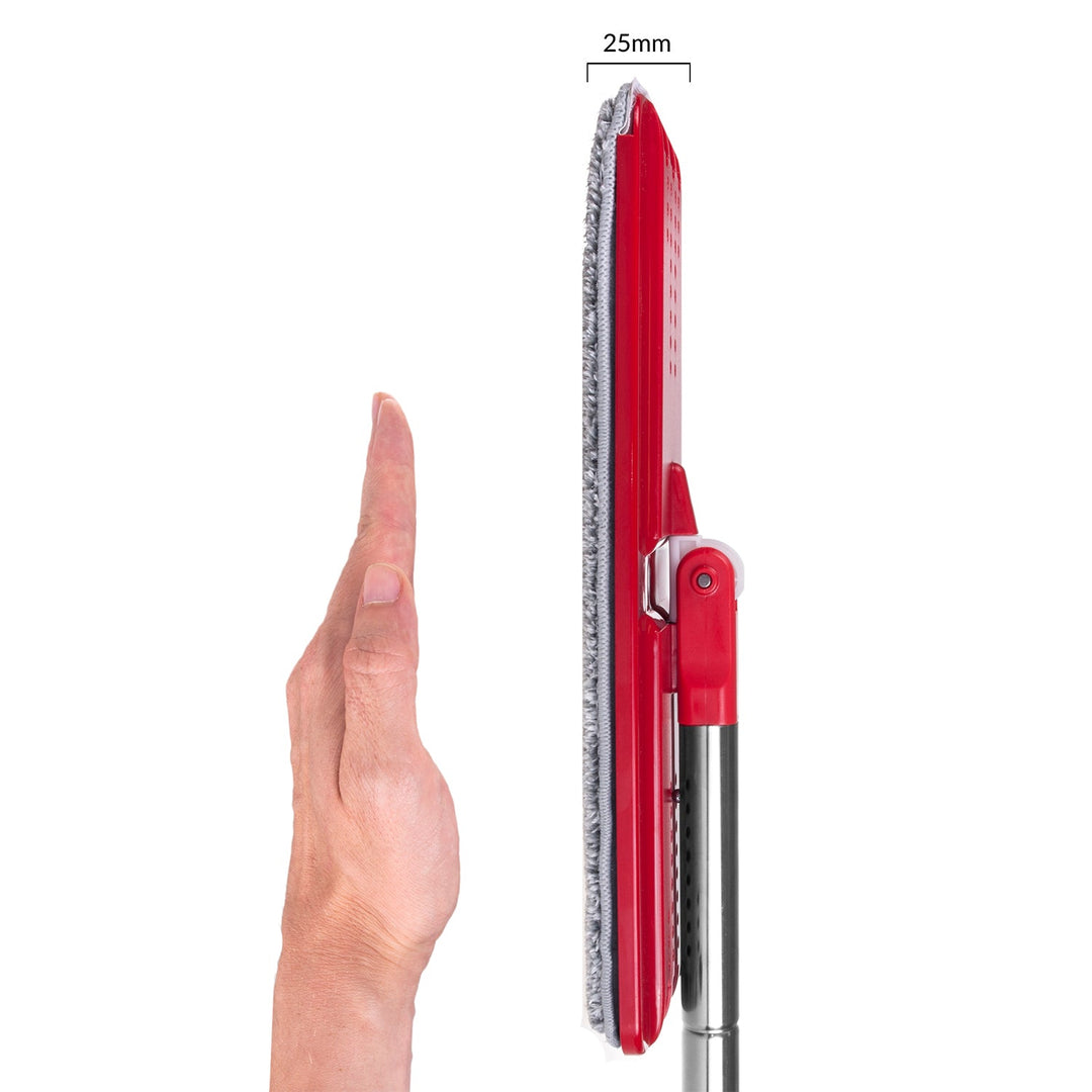 Pljosnati automatski kante za mop + 3 mikrovlaknene krpe
