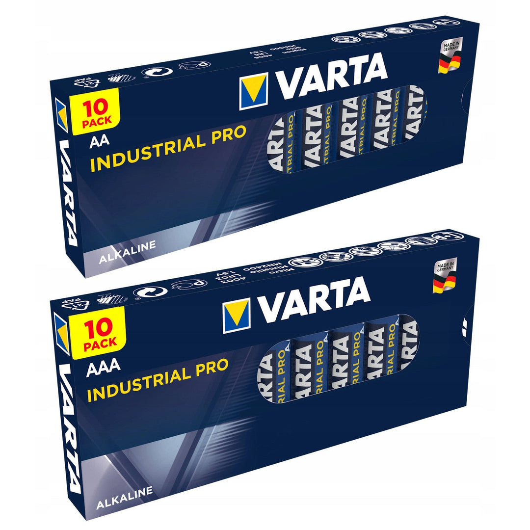 Varta Industrial AA AAA set alkalnih baterija, 20 komada