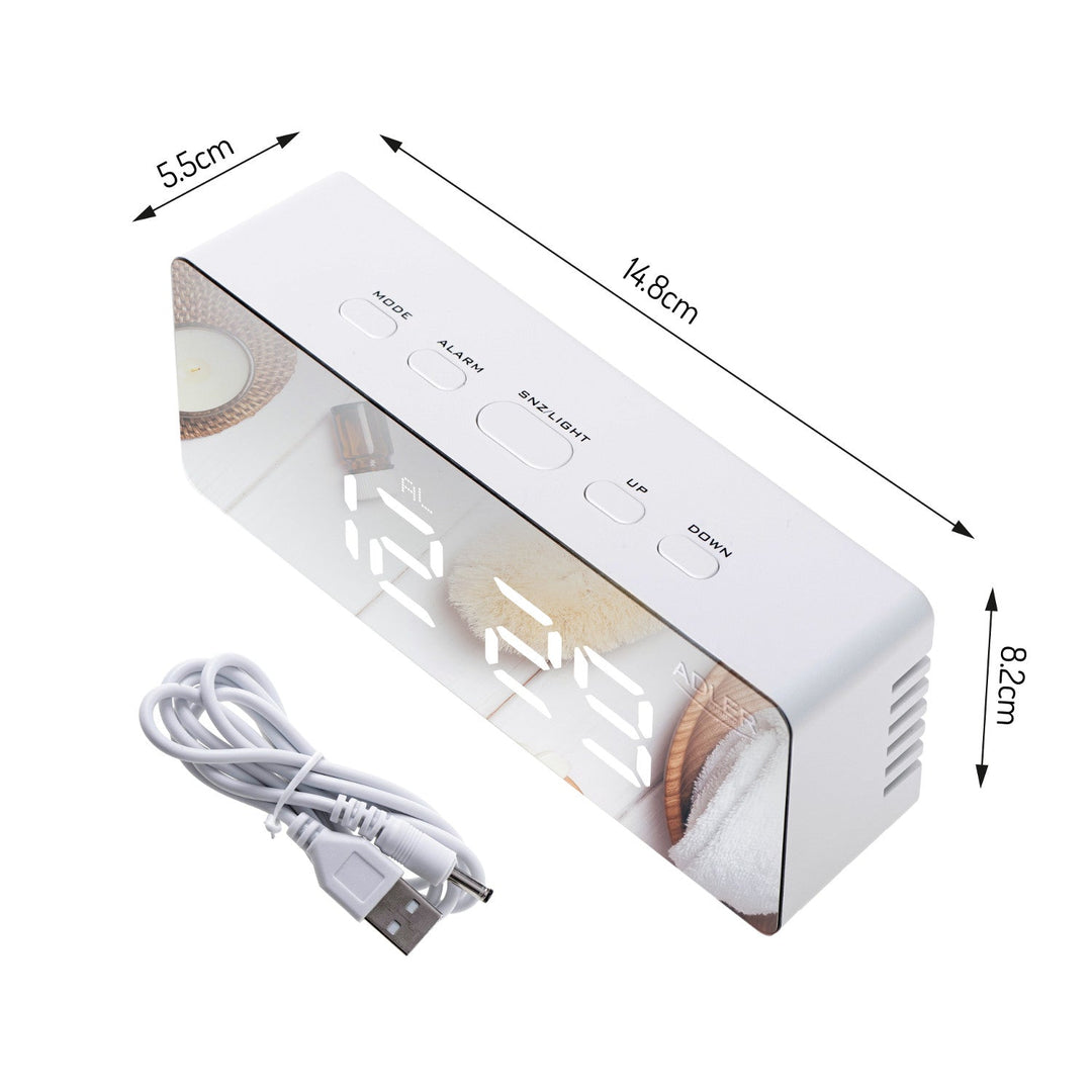 Budilica s LED zaslonom i termometrom Adler AD 1189 W