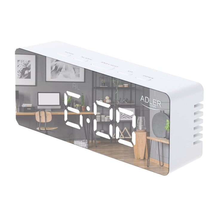 Budilica s LED zaslonom i termometrom Adler AD 1189 W