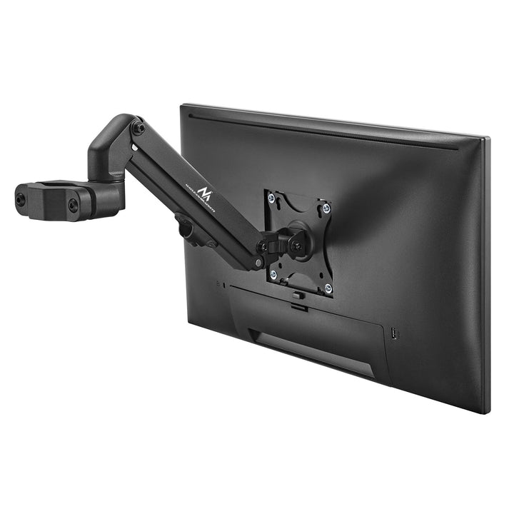 Postolje za monitor za cijev/stup Maclean, 28–60 mm, 17–27 inča, 7 kg max, opružni mehanizam, MC-459