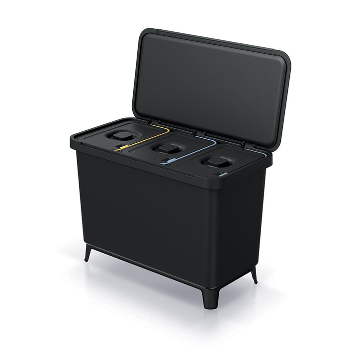 Keden SYSTEMA kanta za otpatke - 3x10 l, crna, reciklaža