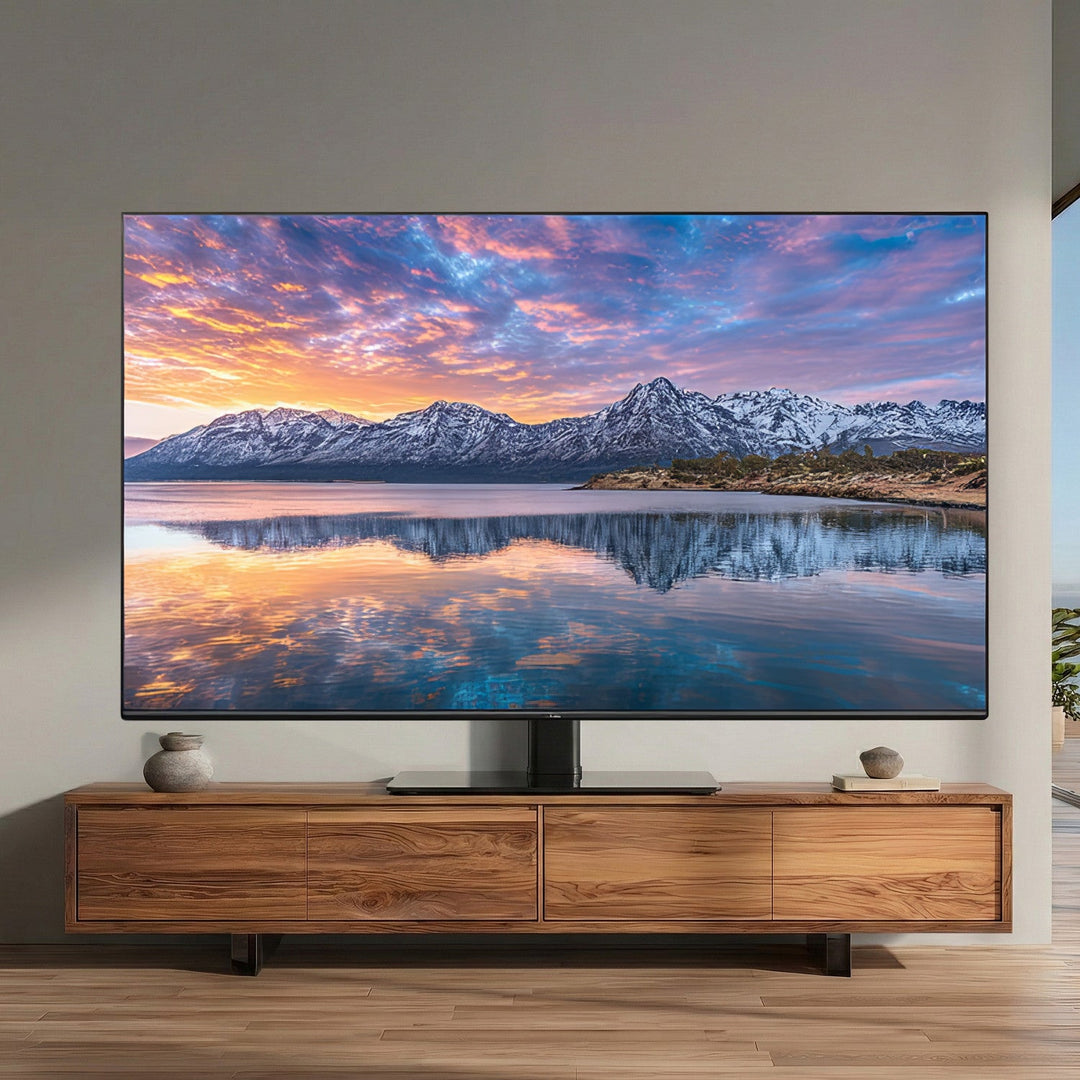 Maclean univerzalni TV stalak, za TV ormarić, stalak, max. 40 kg, max. VESA 400x400, za TV uređaje od 32 do 65", MC-450