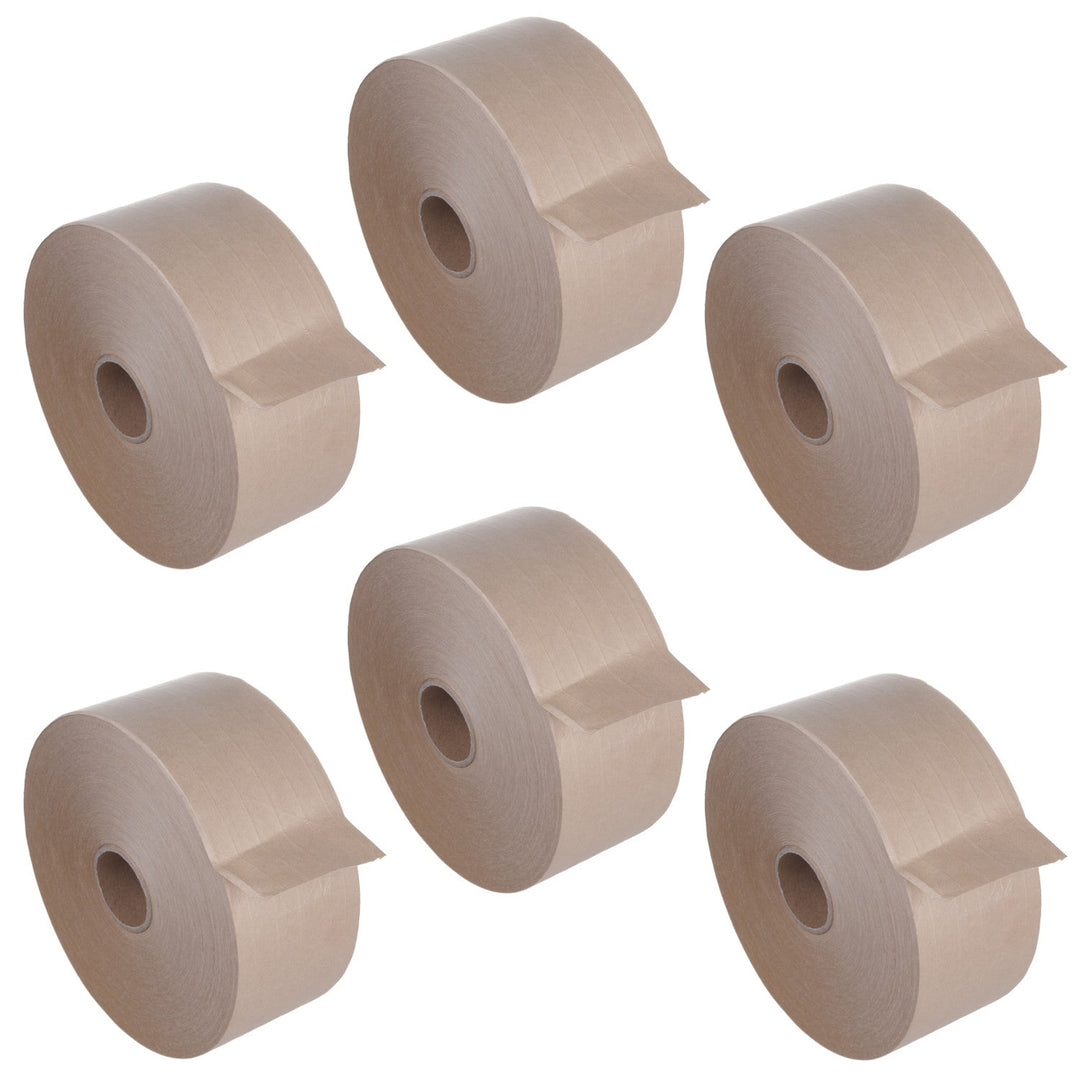 6x vodom aktivirana ojačana papirnata traka 70 mm x 150 m Greenblue GB8150